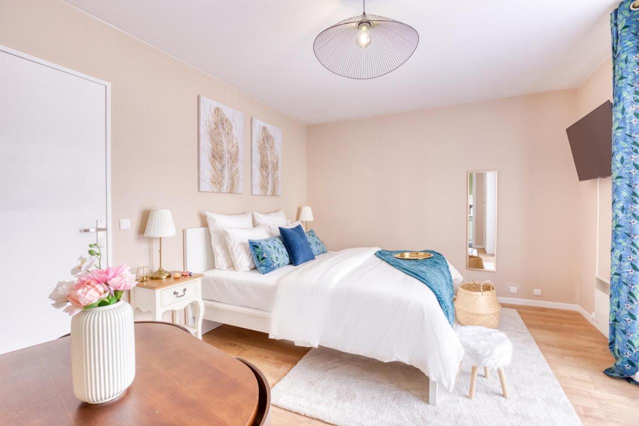 Studio Hotel - Lit King Size - Parking - Wifi - Proche Cdg Livry-Gargan Luaran gambar